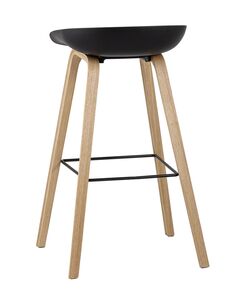 Стул барный LIBRA ЧЕРНЫЙ 2 шт