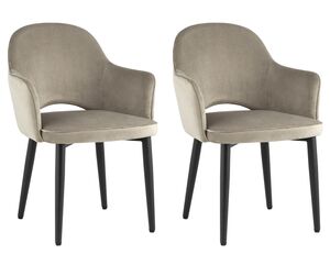 Стул Венера велюр шампань 2 шт