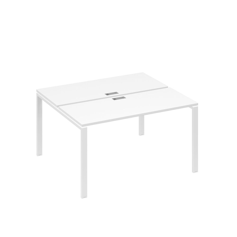 Рабочая станция на каркасе UNO столы 2х140