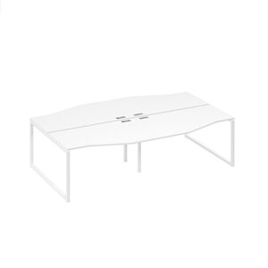 Рабочая станция столы Техно (4х140) каркас QUATTRO