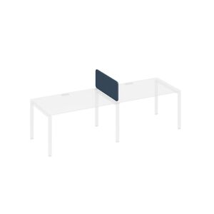 Экран настольный промежуточный мягкий с кронштейнами