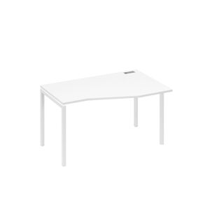 Стол эргономичный правый "Техно" на металлокаркасе DUE