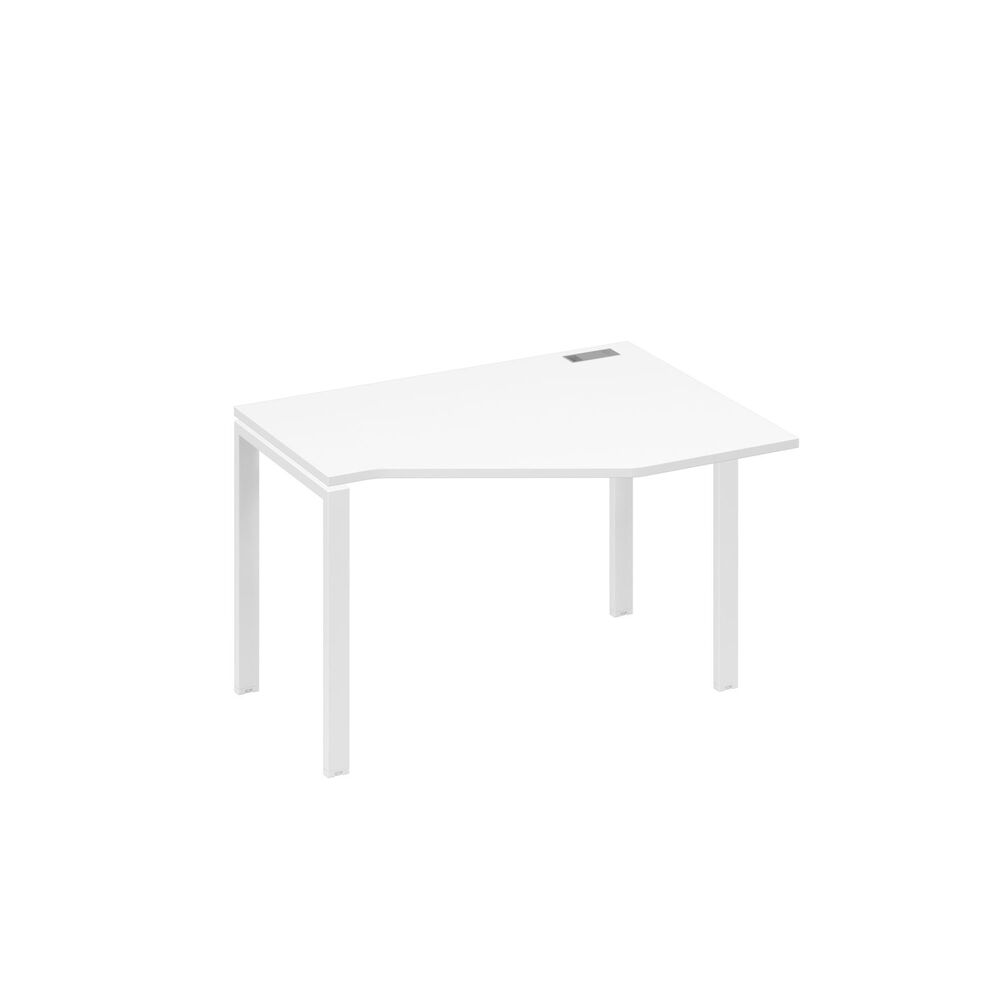 Стол эргономичный правый "Техно" на металлокаркасе UNO