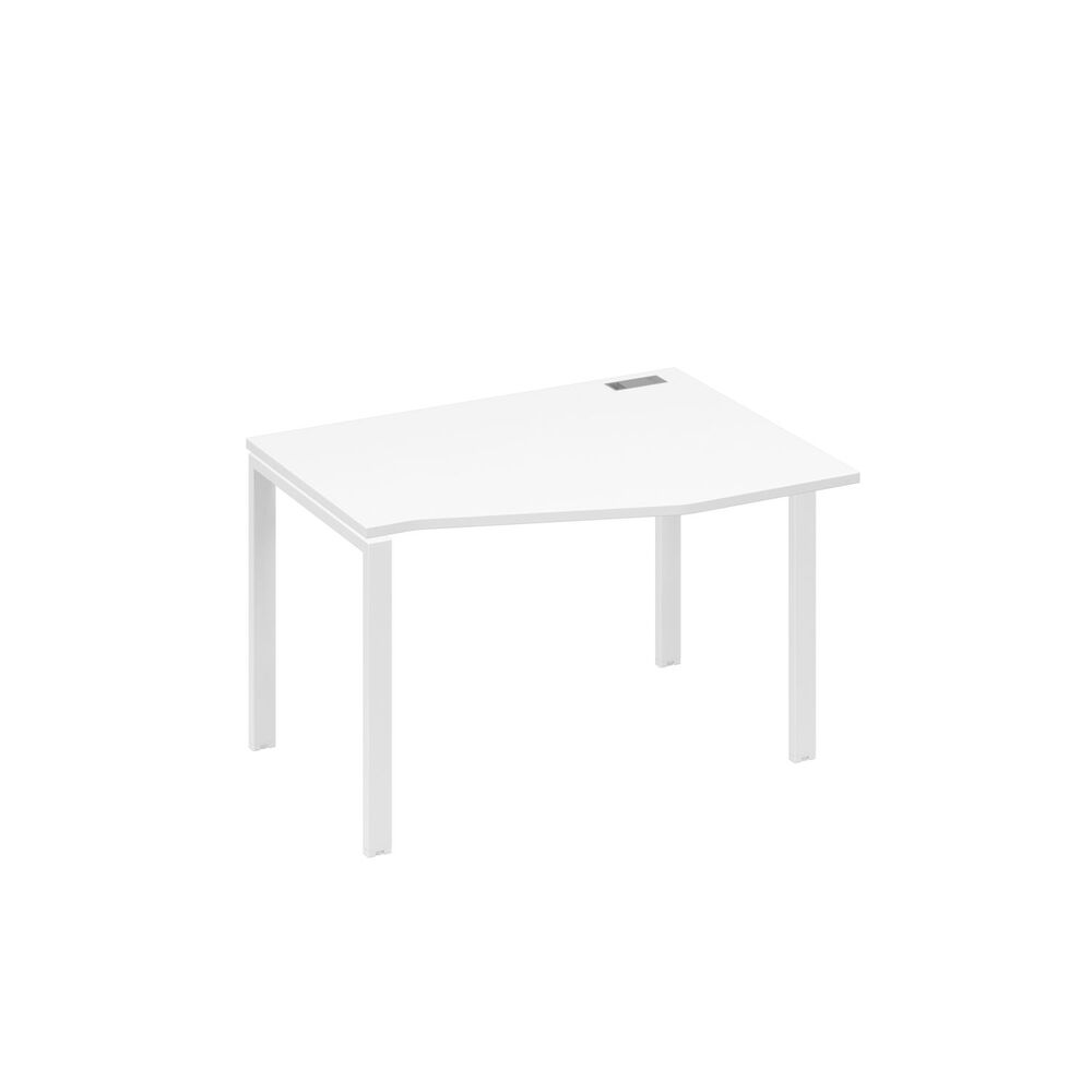 Стол эргономичный правый "Техно" на металлокаркасе UNO