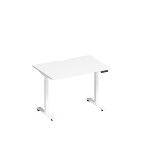 Стол письменный на электроприводе с вырезом