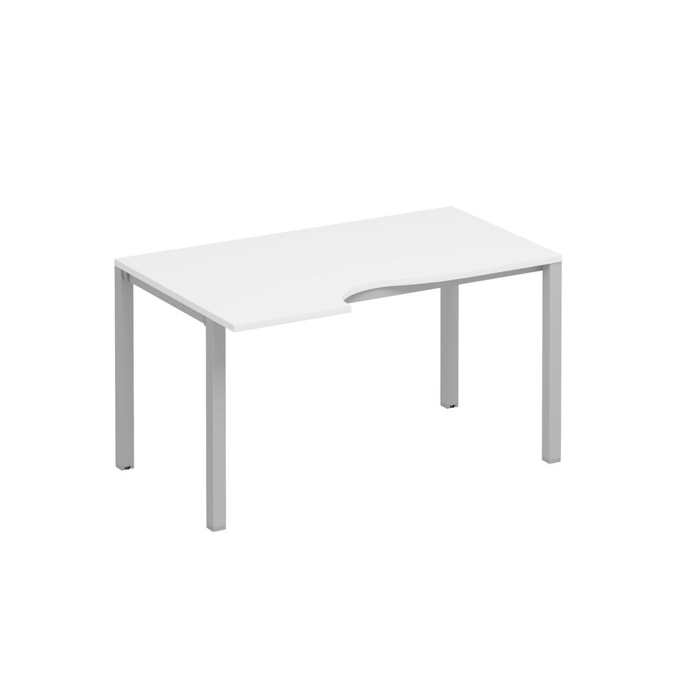 Стол эргономичный левый на металлокаркасе КФ