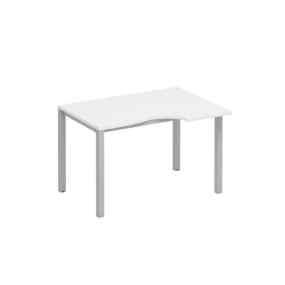 Стол эргономичный правый на металлокаркасе КФ