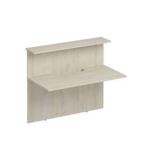 Модуль ресепшен прямой с вырезом  без опор