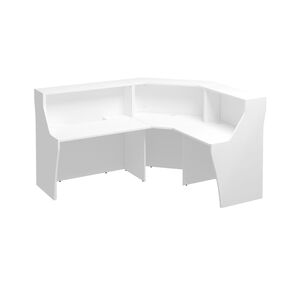 Стойка ресепшен угловая с вырезом левая/правая