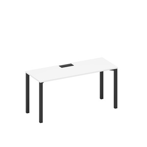 Стол письменный на металлокаркасе, столешница с заглушкой