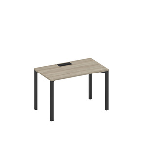 Стол письменный на металлокаркасе, столешница с заглушкой