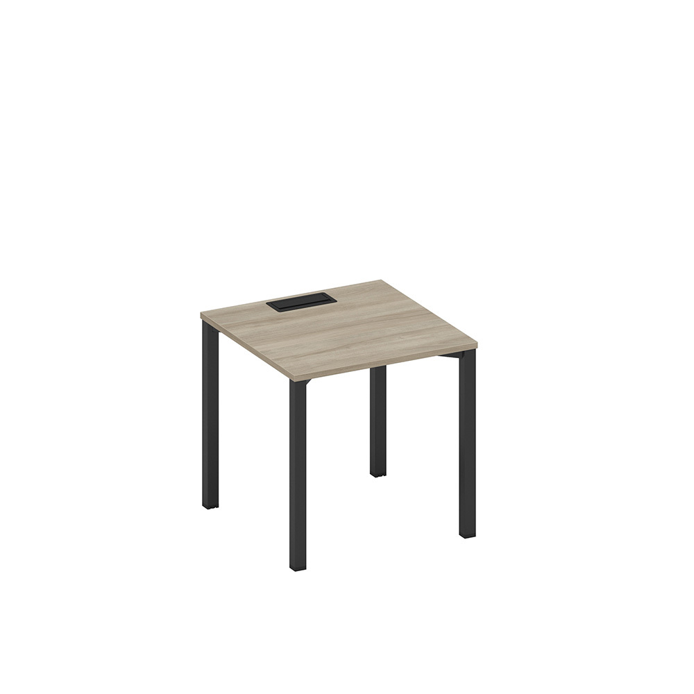 Стол письменный на металлокаркасе, столешница с заглушкой