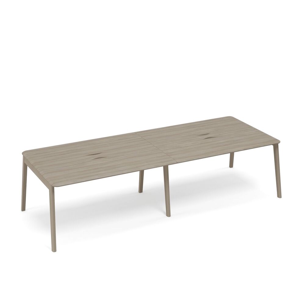 Стол для переговоров с кабель-каналом WOOD