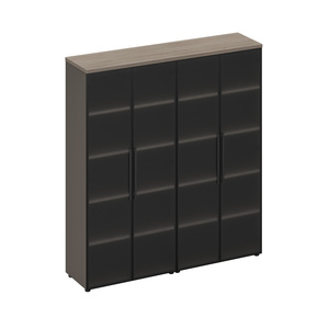 Шкаф для документов со стеклянными дверями