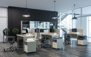 Офисная мебель для персонала Work видео.